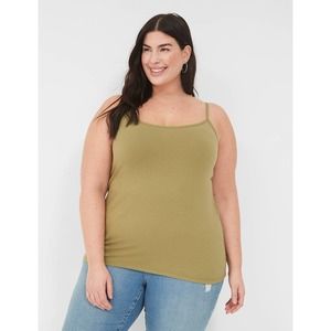 Lane Bryant Pretty and Perfect Cotton Stretch Cami Lot of 2 SZ 22/24